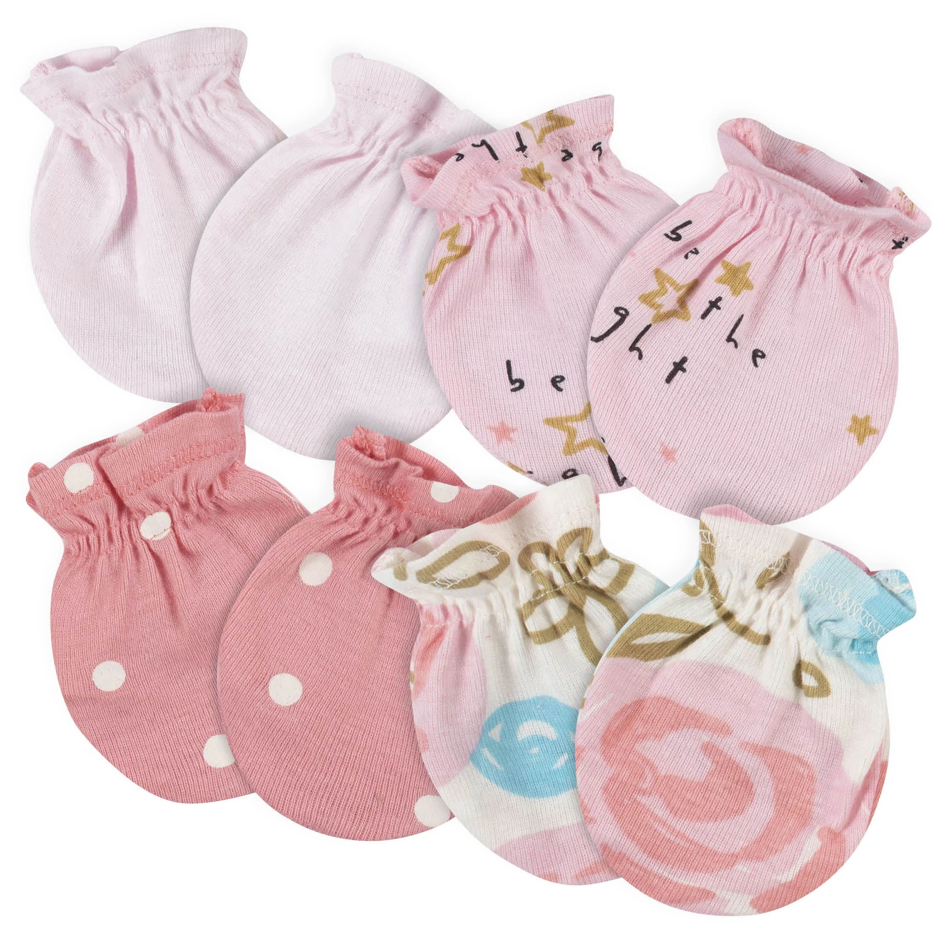 16-Piece Baby Girls Princess Gown, Mitten, Cap, & Sock Set