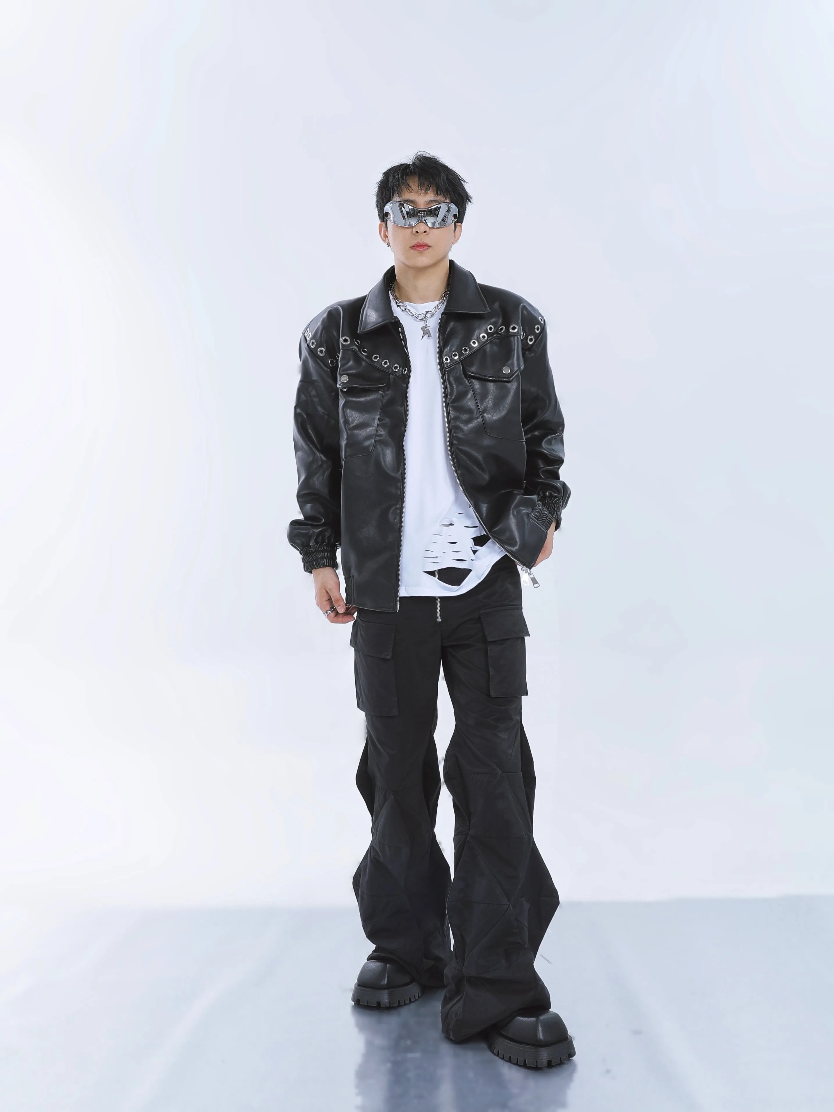 【23s September.】3D Cut Flared Casual Pants -M