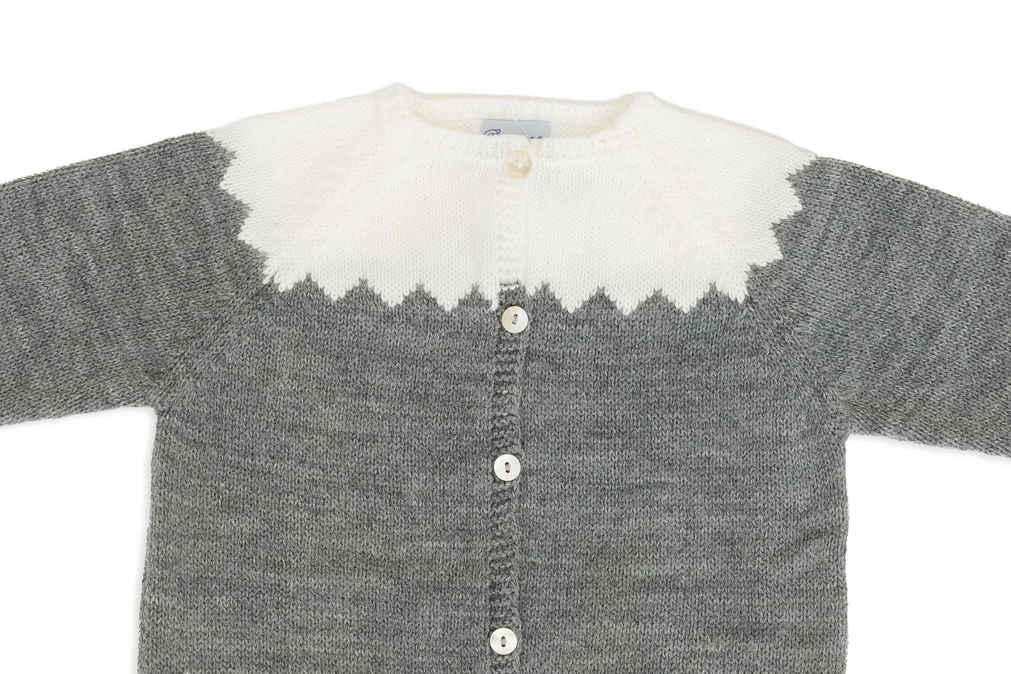 Baby Girl Gray Cardigan