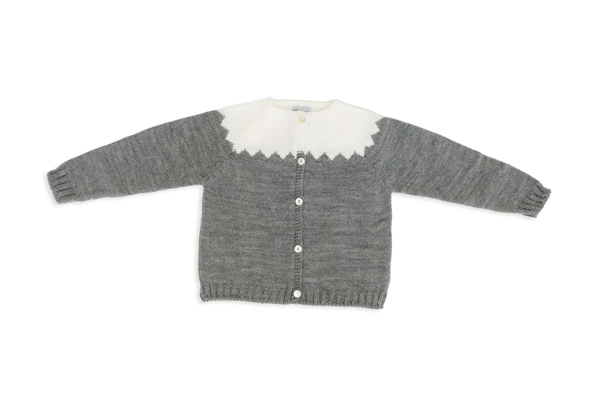 Baby Girl Gray Cardigan