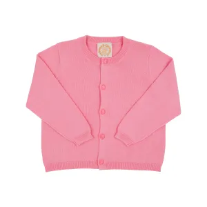 Cambridge Cardigan - Hamptons Hot Pink with Pearlized Buttons