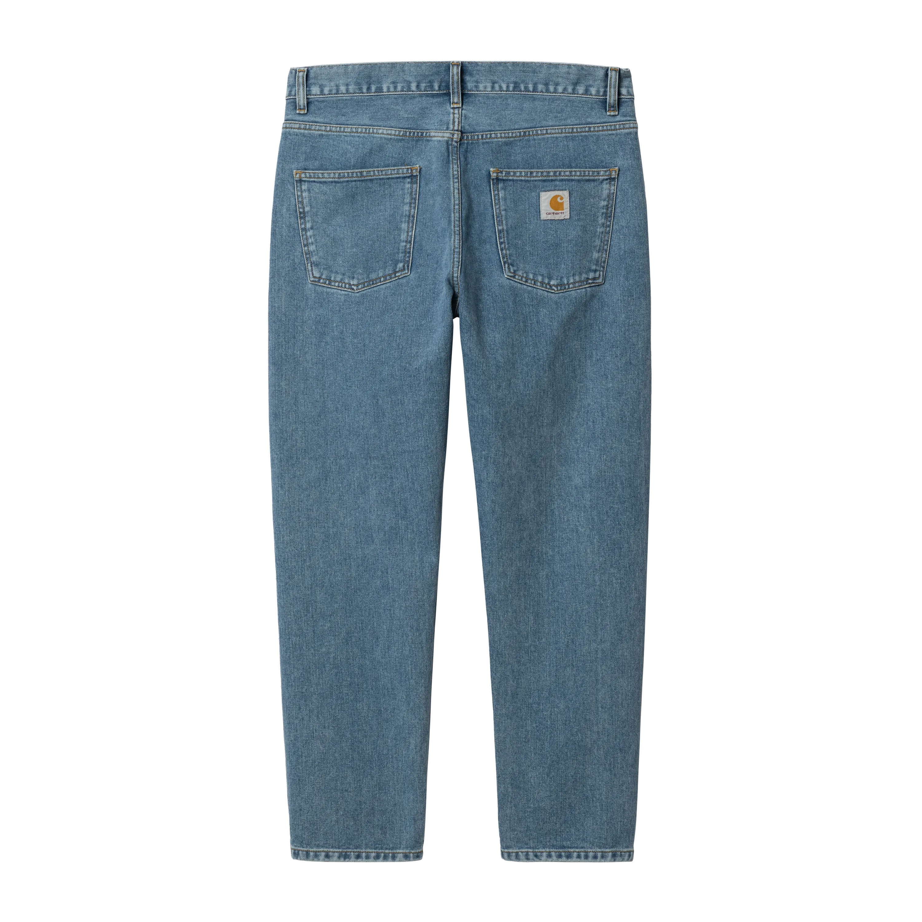 Carhartt WIP Newel Pant - Blue light used wash