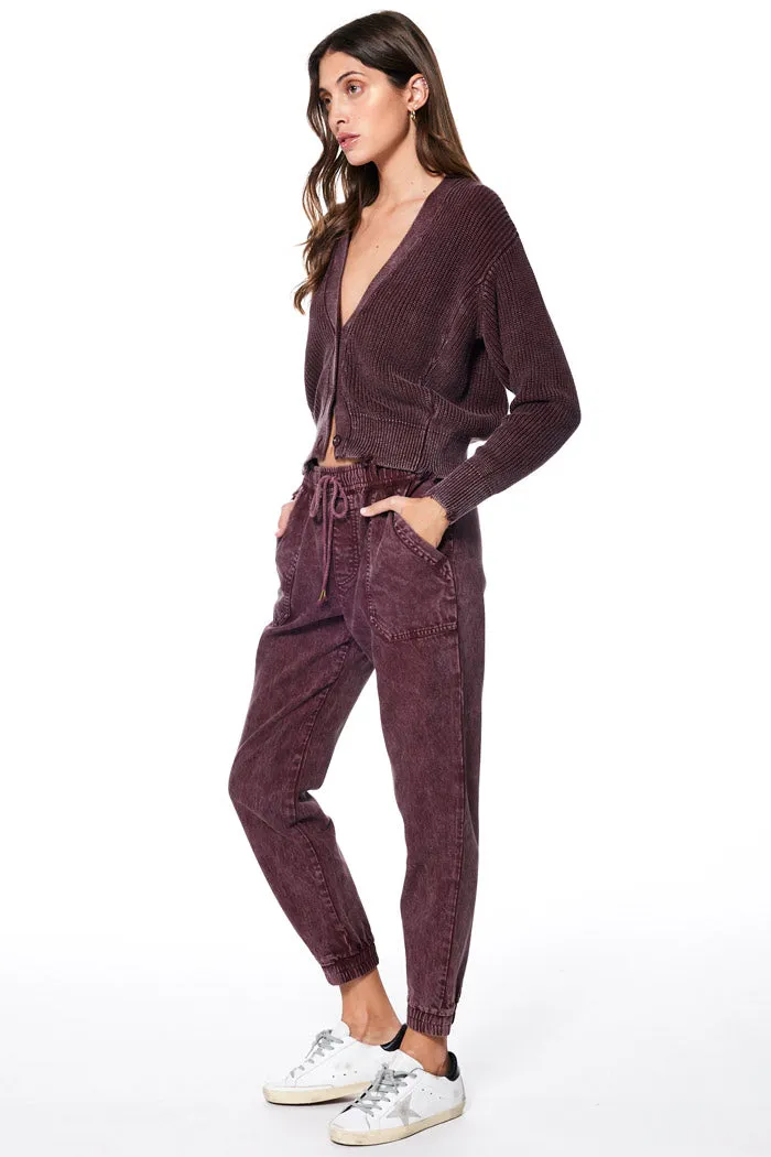 Clark Crop Cardi // Chocolate Mineral ~ NO RETURNS