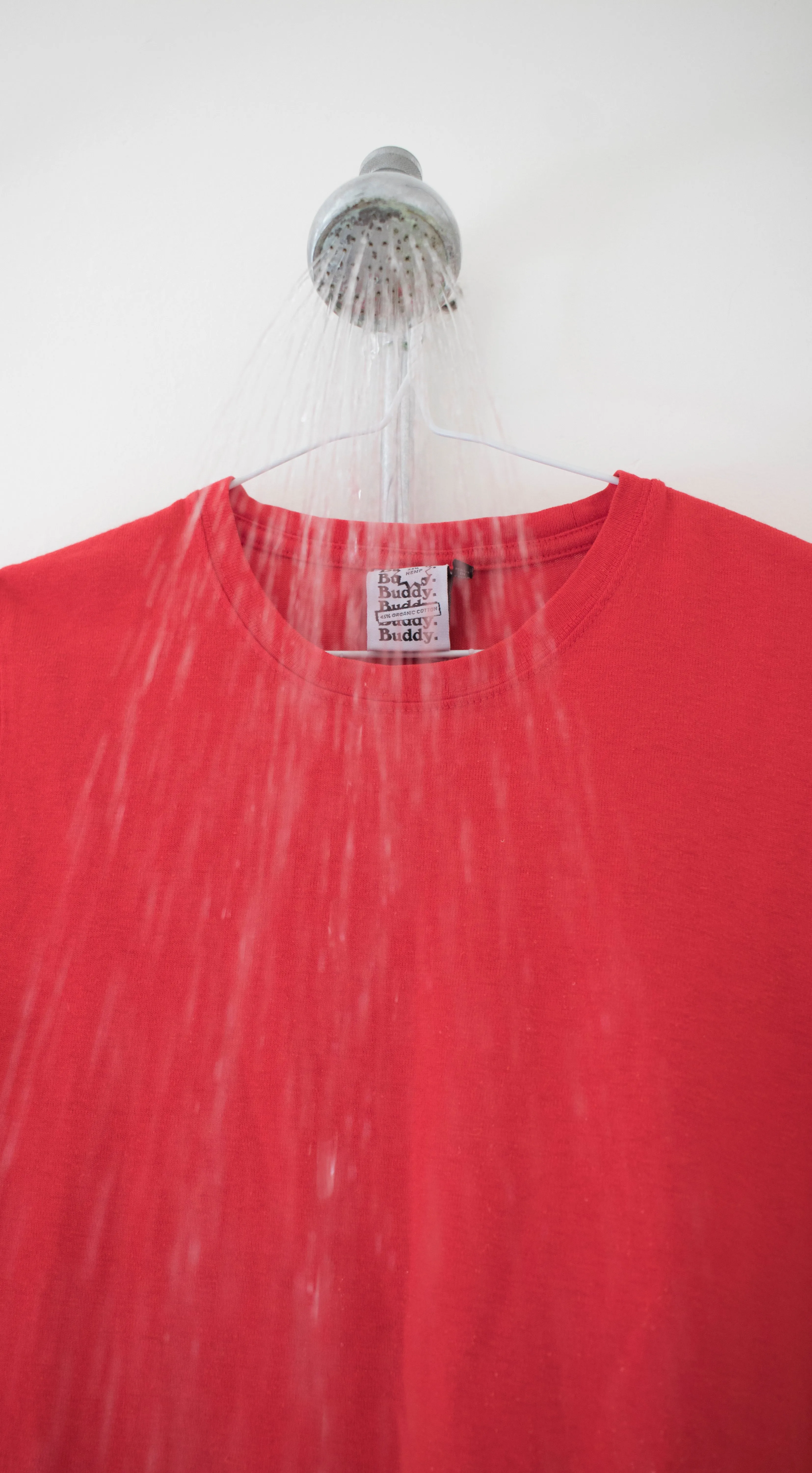 Classic Hemp Tee - Chilli Red