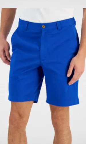 Club Room Gabardine Shorts -Blue