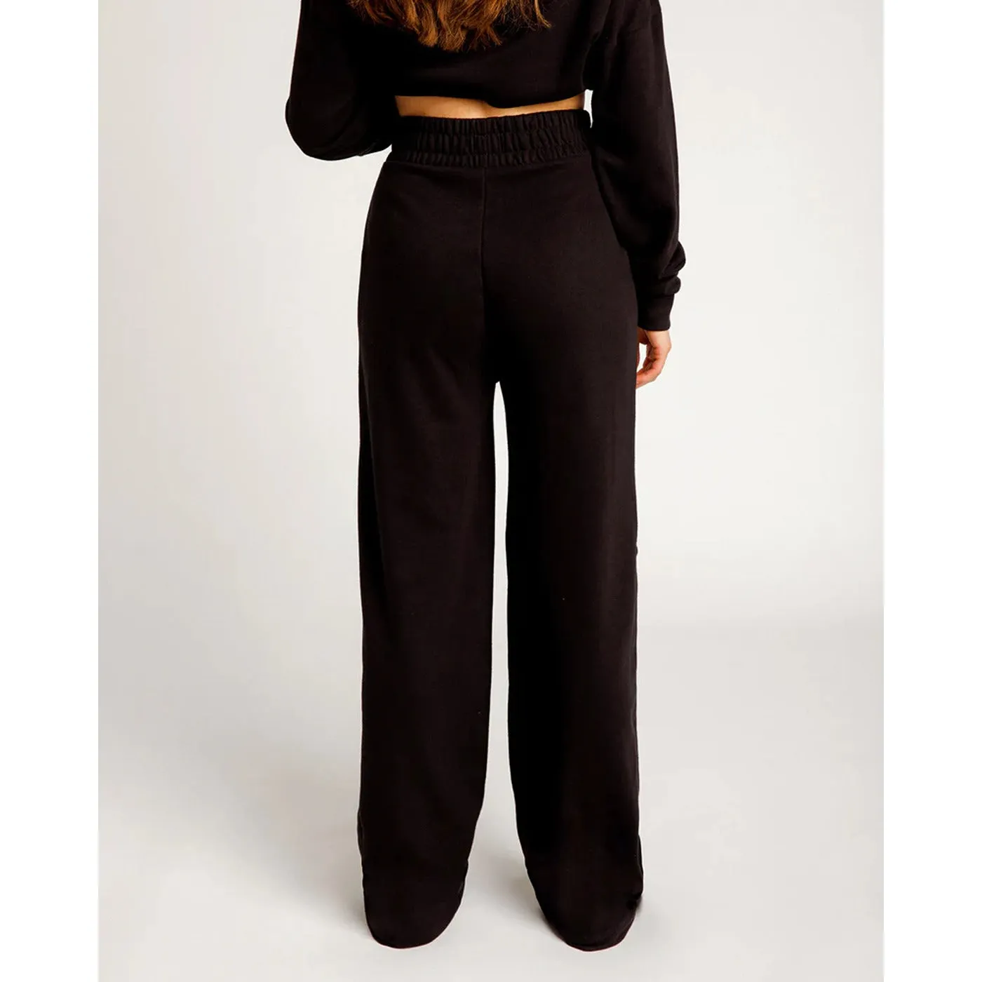 CP Wide Leg Black Trousers