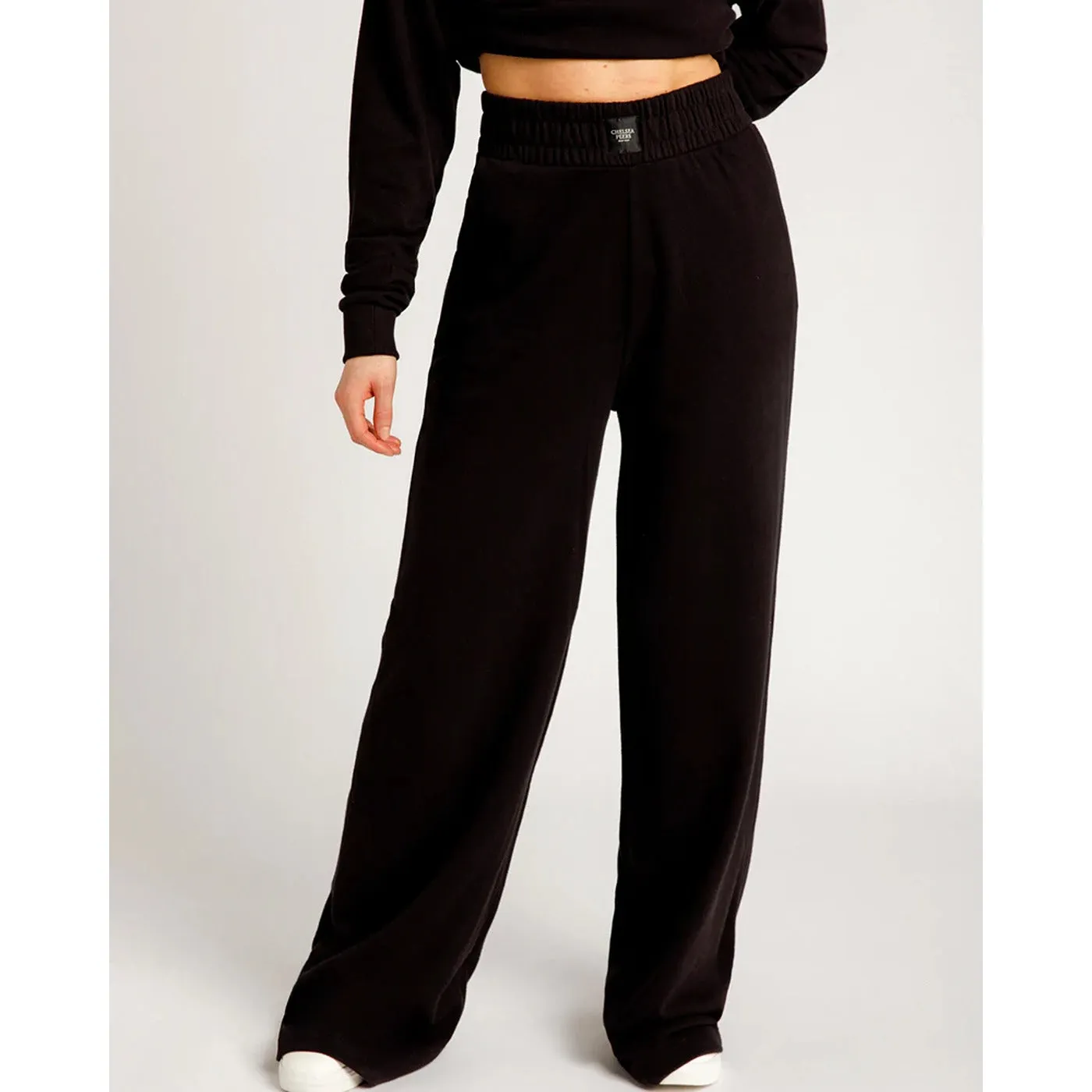 CP Wide Leg Black Trousers