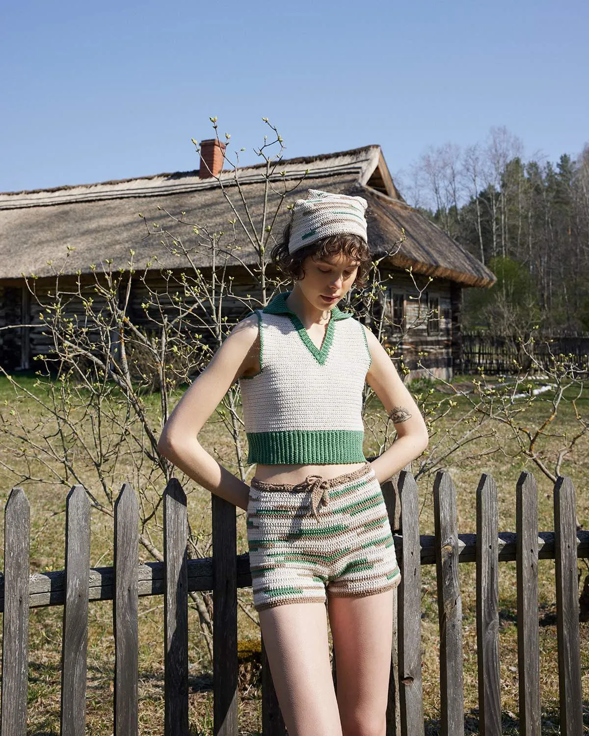 Žemėlapis: Land Cotton Shorts