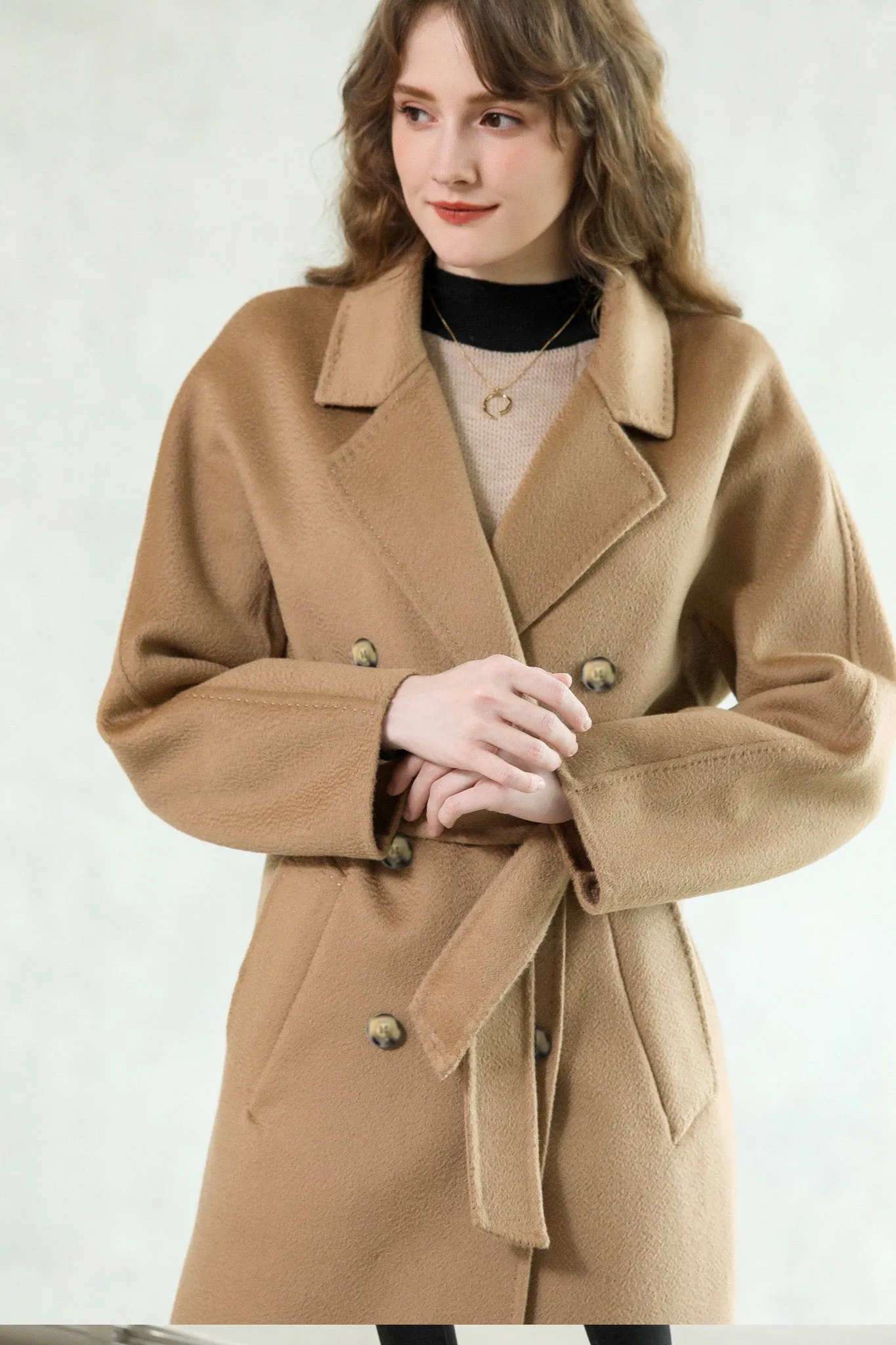 Fangyan | Eolia Double Breasted Wool Coat