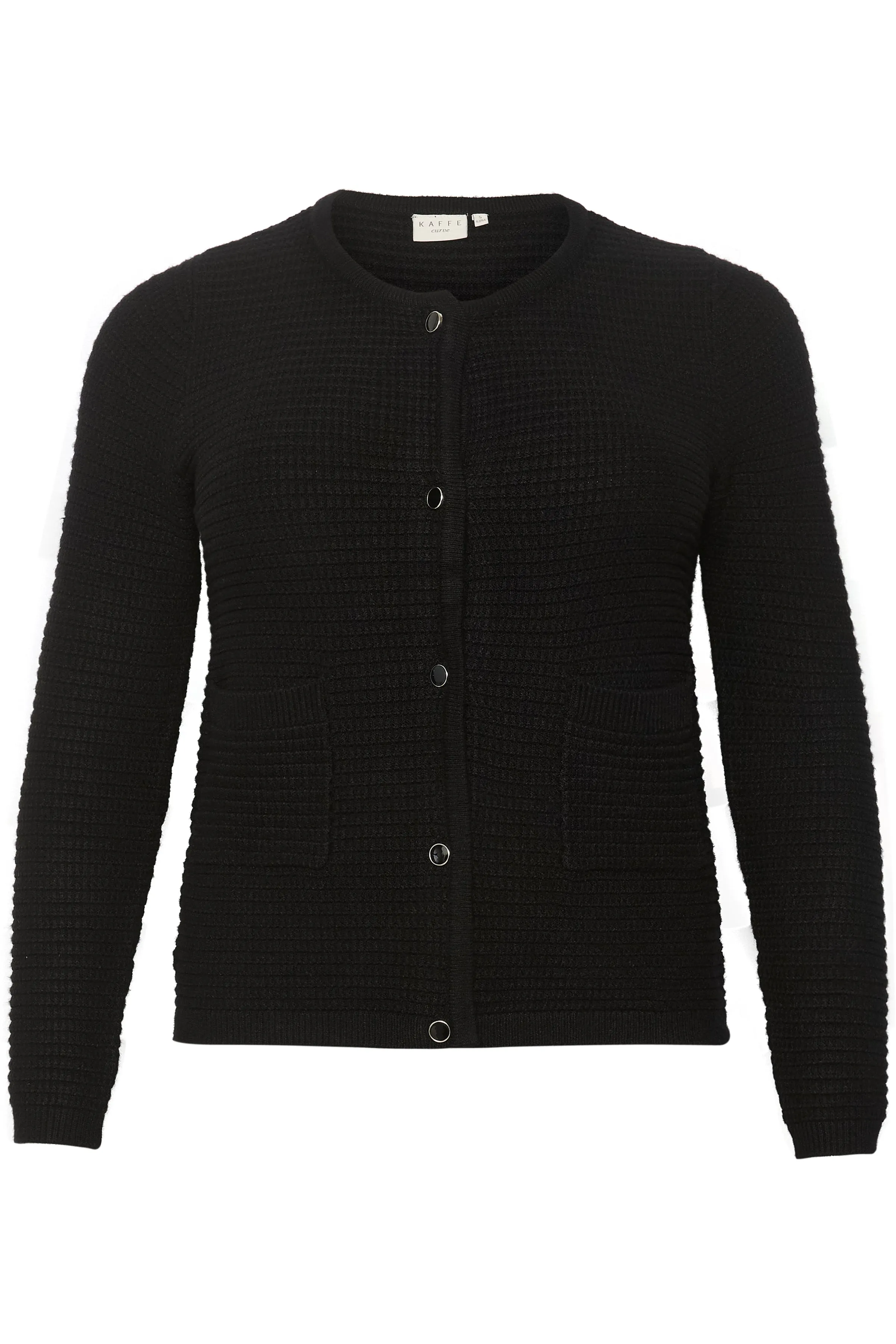 Kaffe Curve Ritta Cardigan in Black