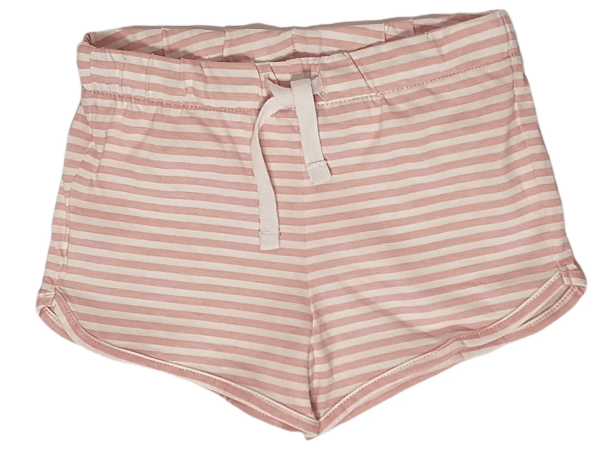 [Kids - Baby] Girls Short - Pink x White striped