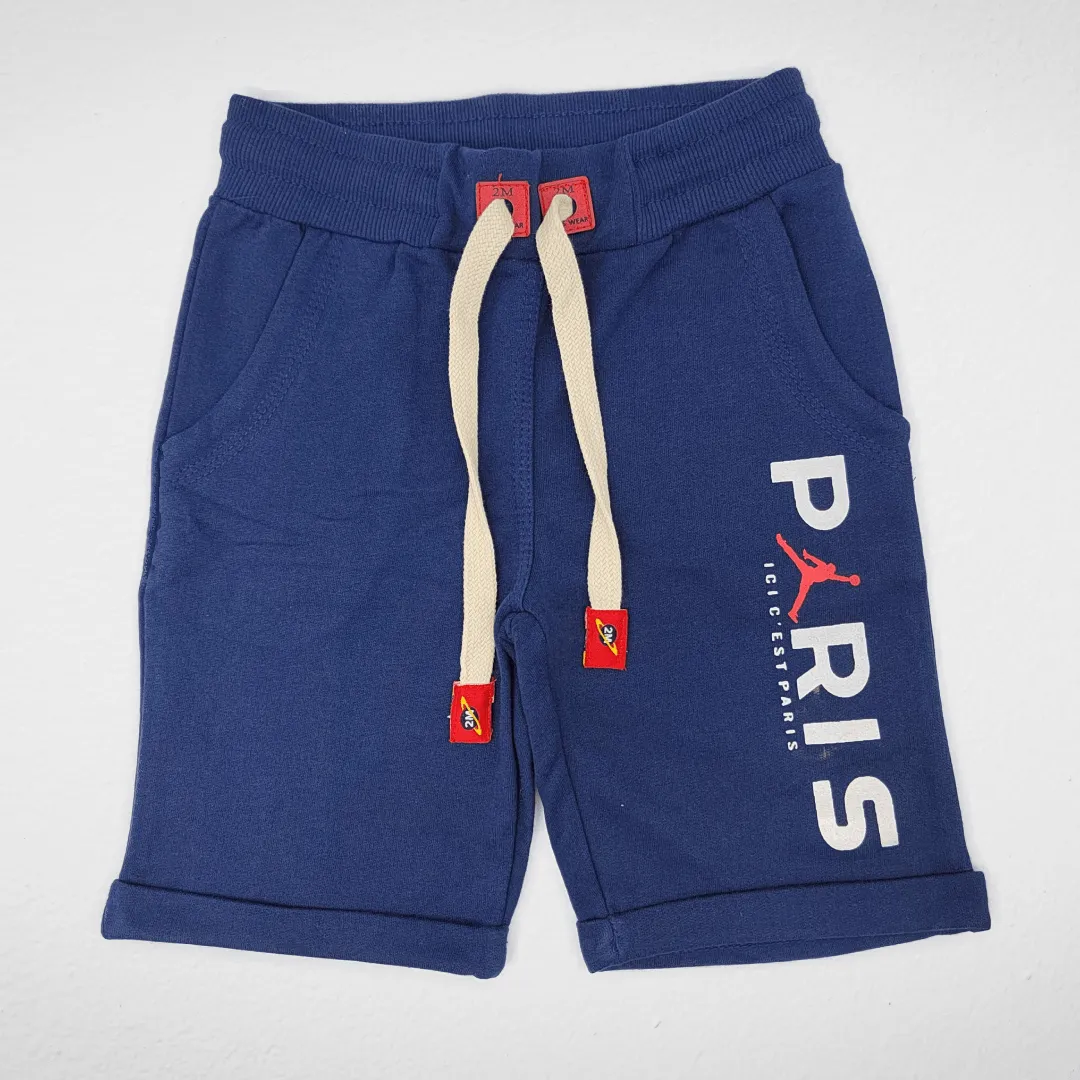 Kids Short - PARIS - BlueXRed