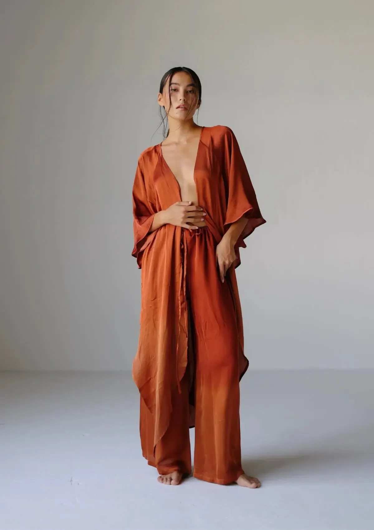 LERA TROUSERS - PICANTE/ COPPER OMBRE