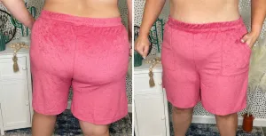 Loop Terry Shorts Rose