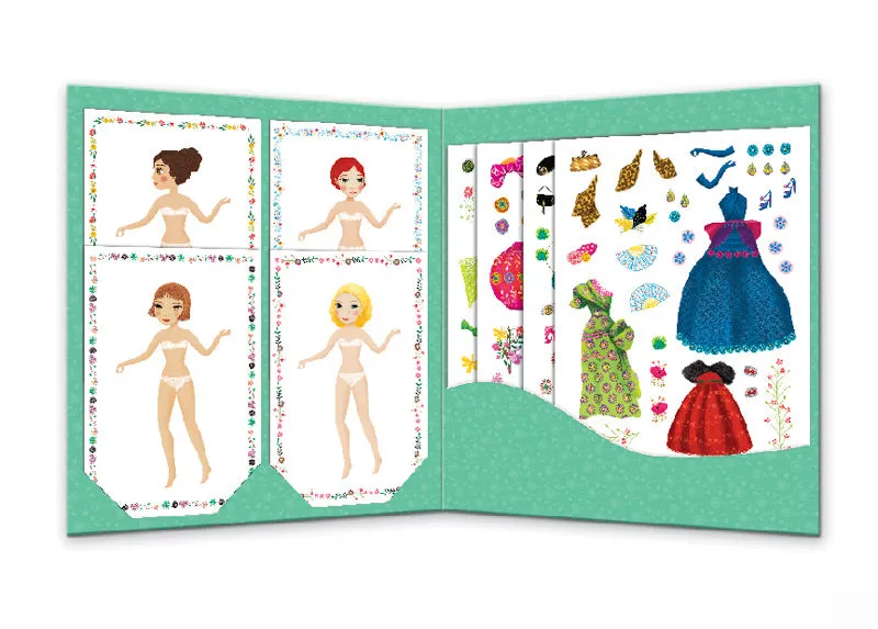 Massive Fashion Stickers And Paper Dolls Sticker Book