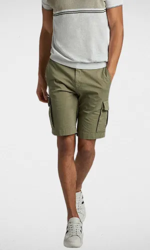 Men Cargo Shorts ( Light Oil Green)