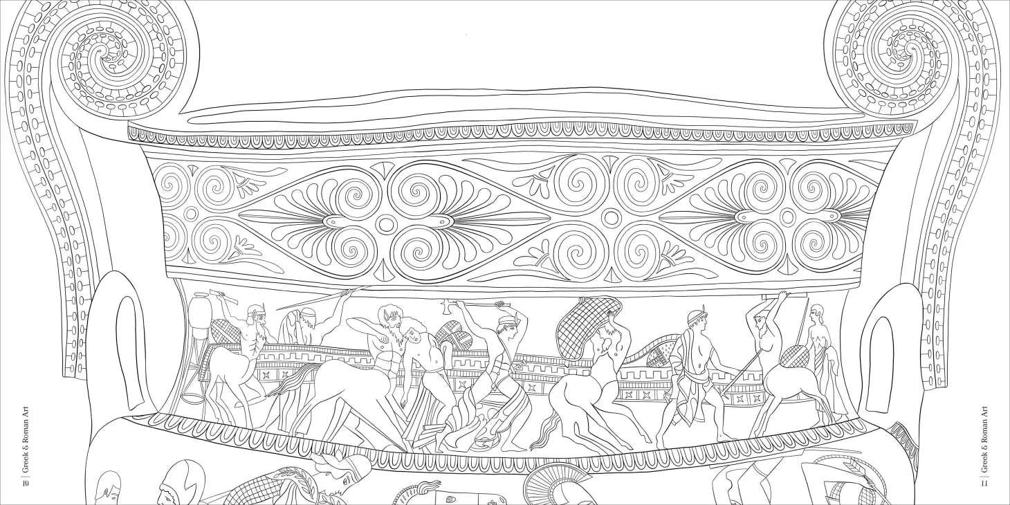 MET Amazing Treasures Colouring Book