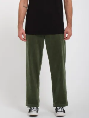 Modown Relaxed Tapered Trousers - SQUADRON GREEN