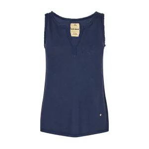 Mos Mosh - Troy Tank Top Navy