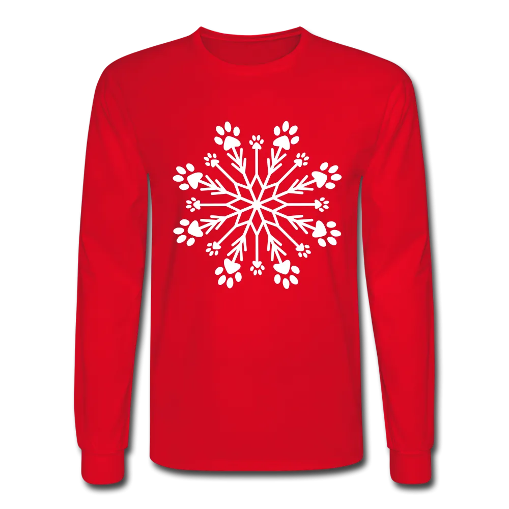 Paw Snowflake Classic Long Sleeve T-Shirt