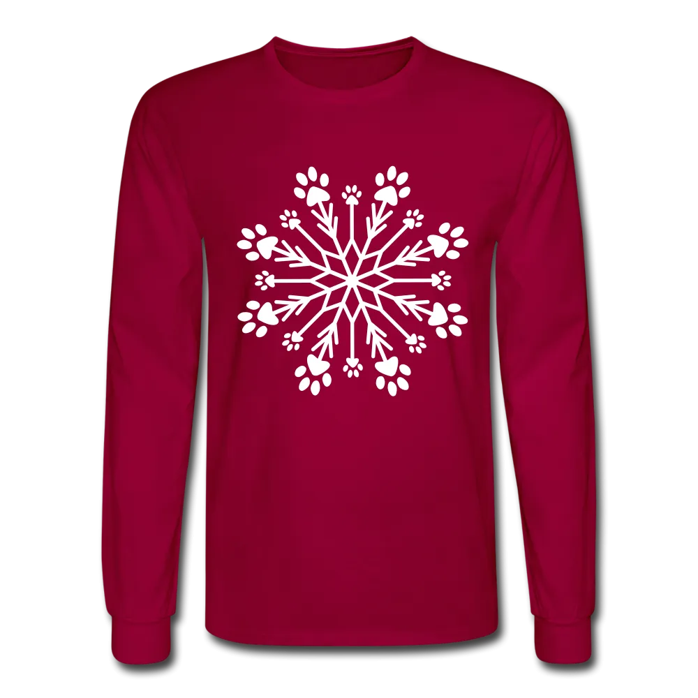 Paw Snowflake Classic Long Sleeve T-Shirt