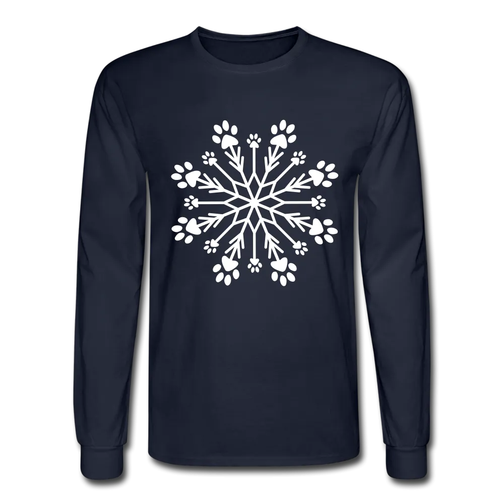 Paw Snowflake Classic Long Sleeve T-Shirt