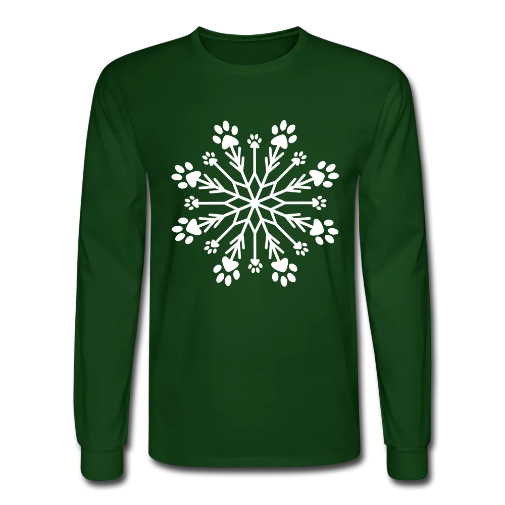 Paw Snowflake Classic Long Sleeve T-Shirt