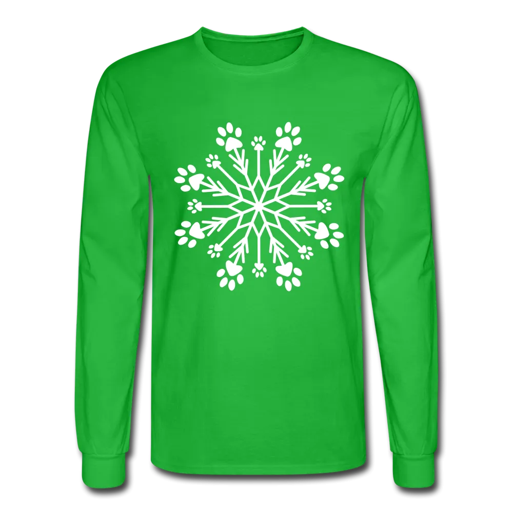 Paw Snowflake Classic Long Sleeve T-Shirt