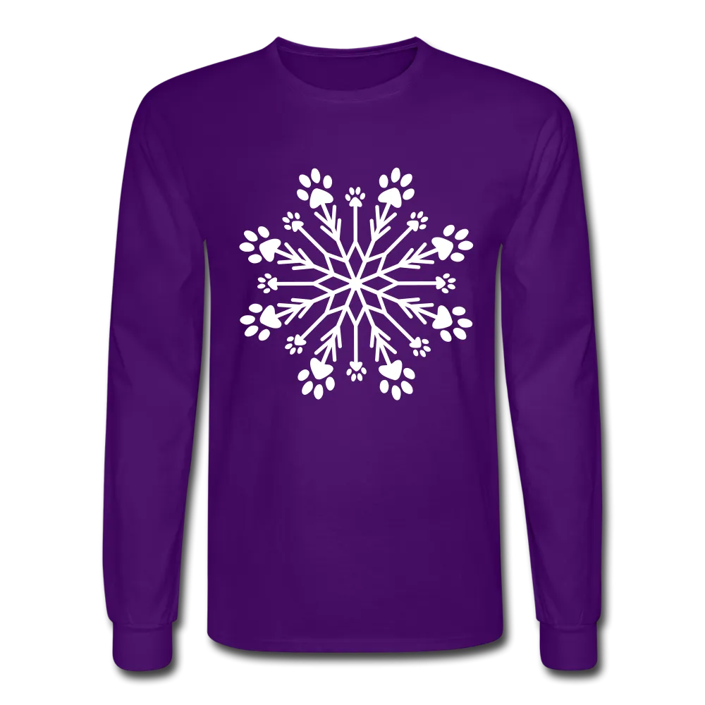 Paw Snowflake Classic Long Sleeve T-Shirt