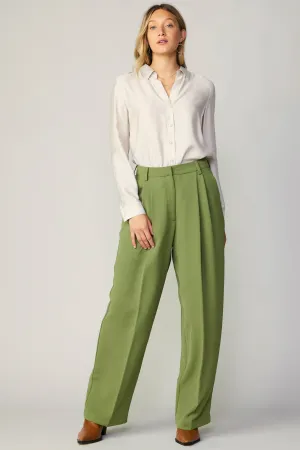 Pintucked Trousers