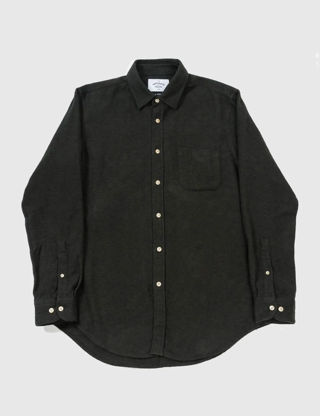 Portuguese Flannel Teca Shirt - Green