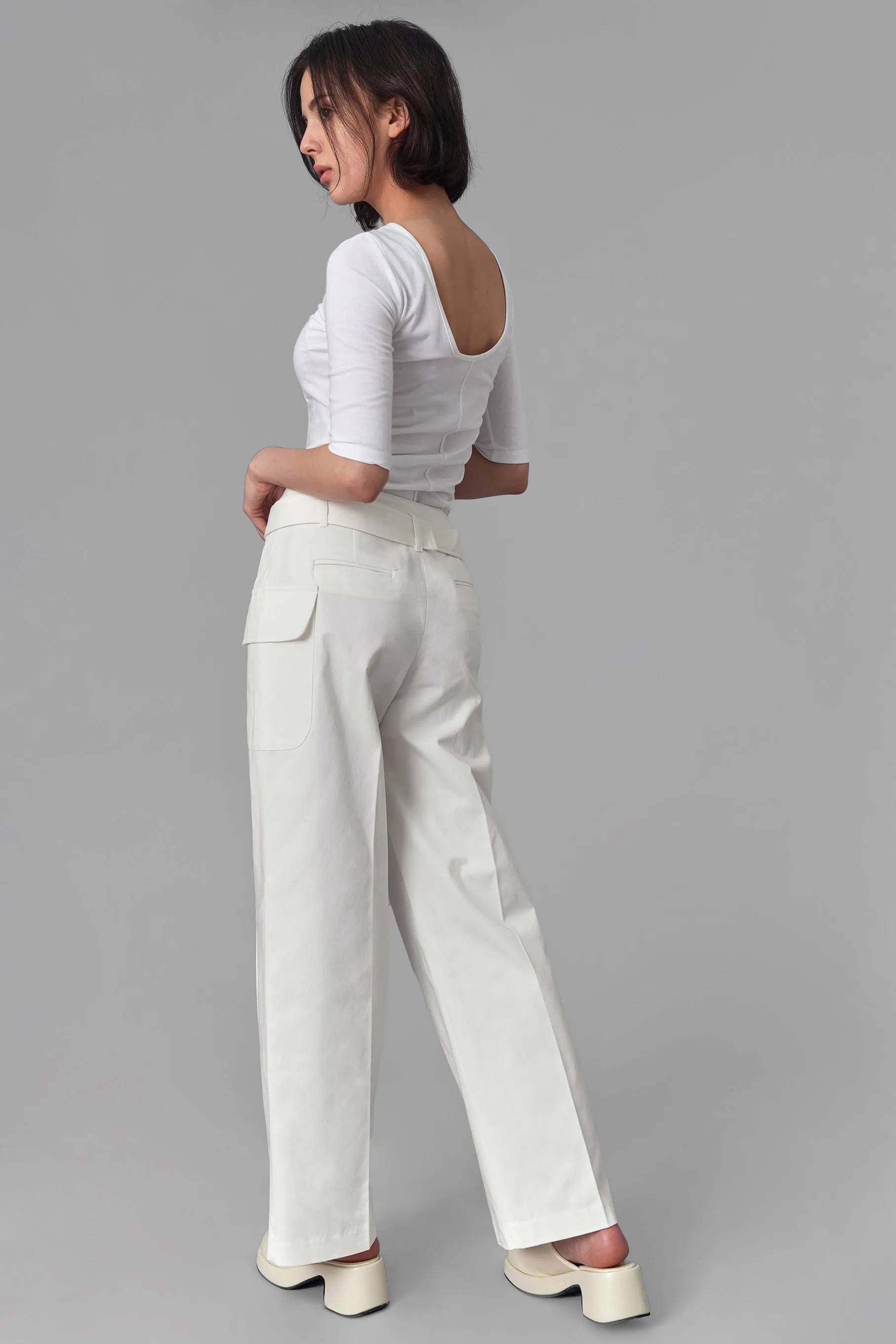 Rosaria Belted Trousers