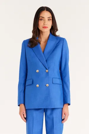 Santorini Blazer - Cobalt Blue