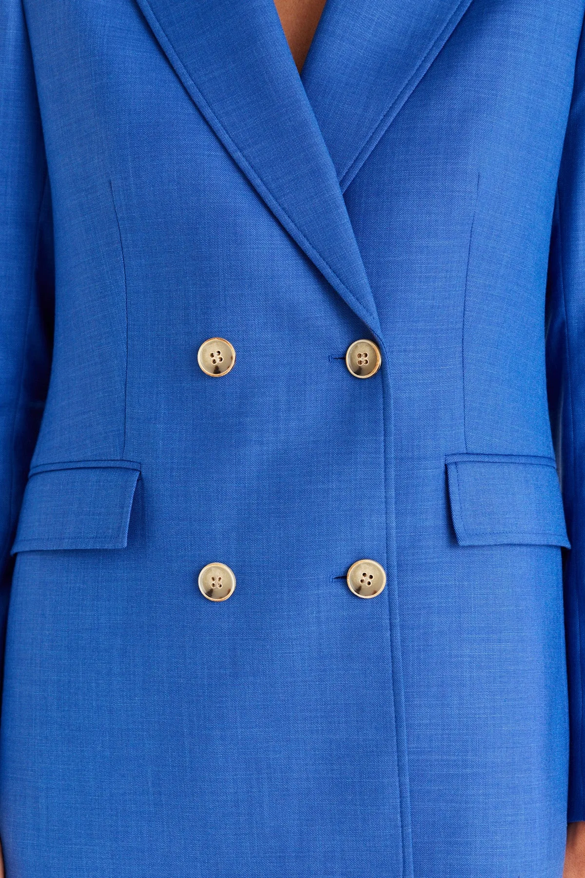 Santorini Blazer - Cobalt Blue