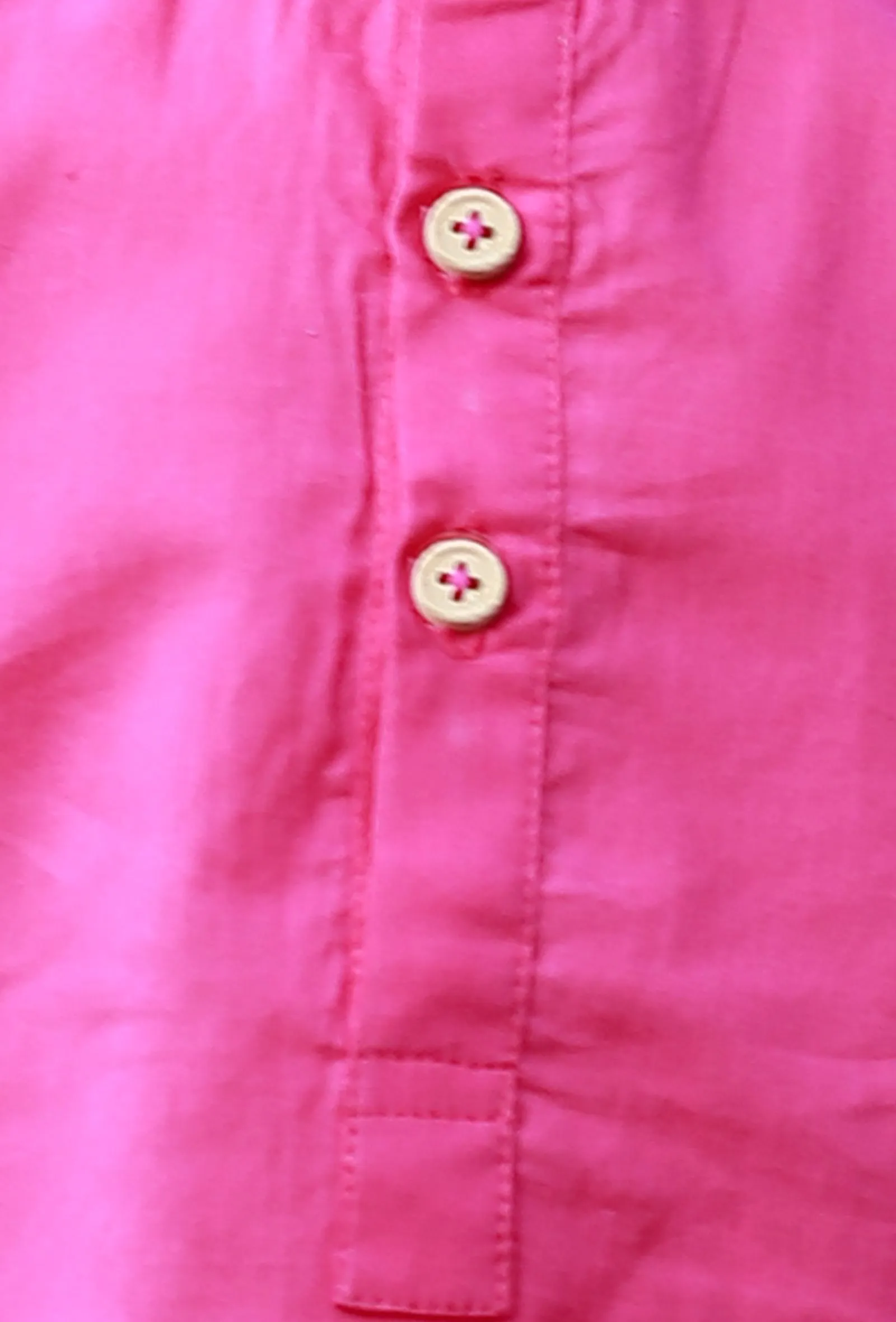 Set Of 2: Candy Pink Cotton Shirt And Pink Short