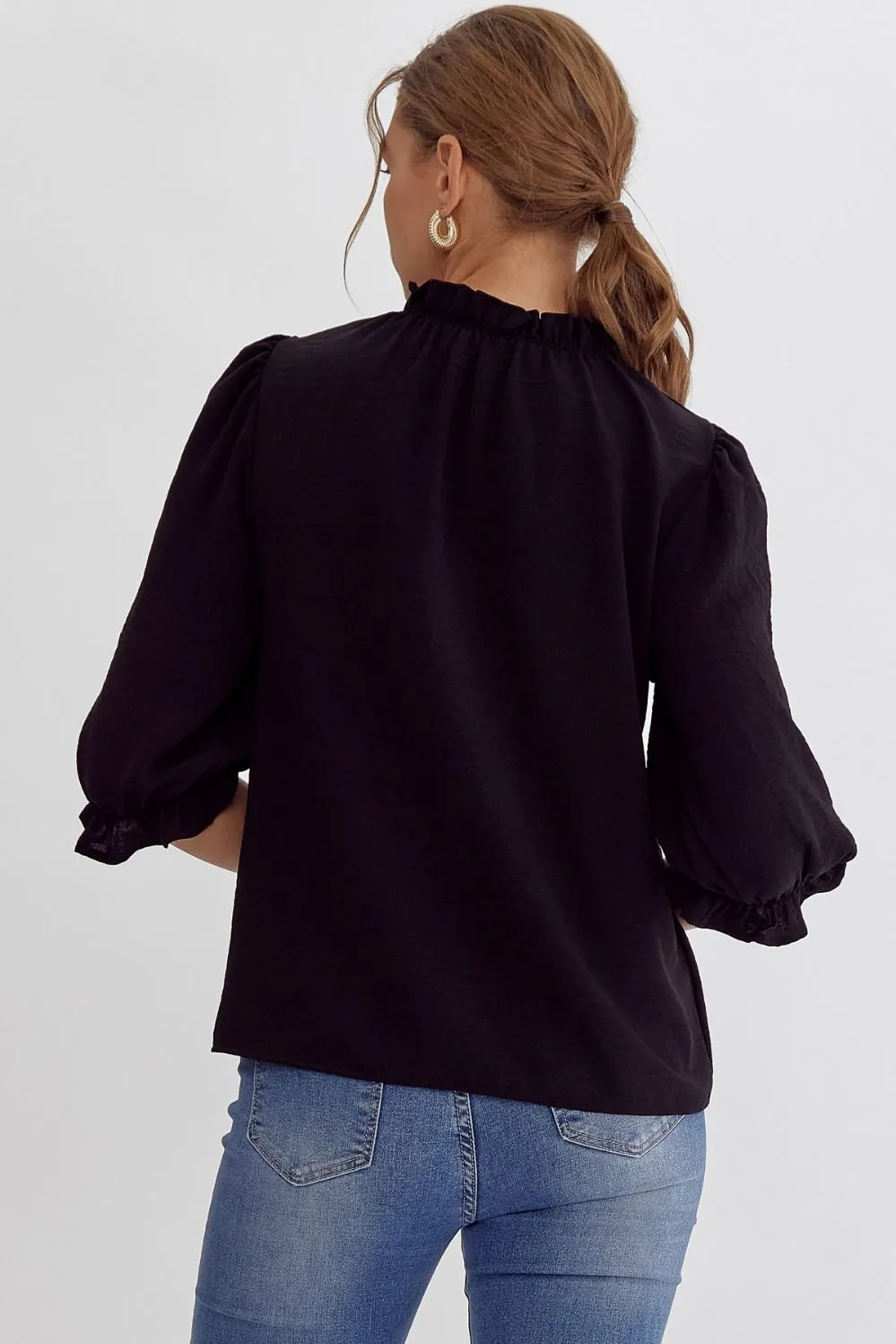 Simple and Sweet Detail Top