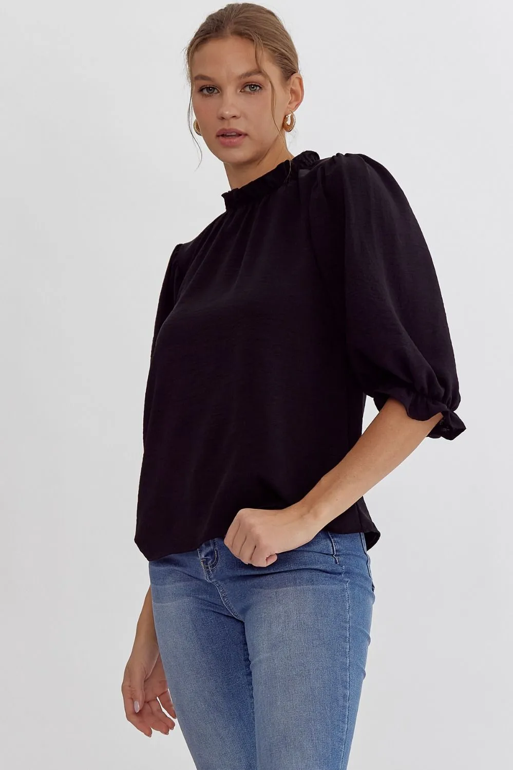 Simple and Sweet Detail Top