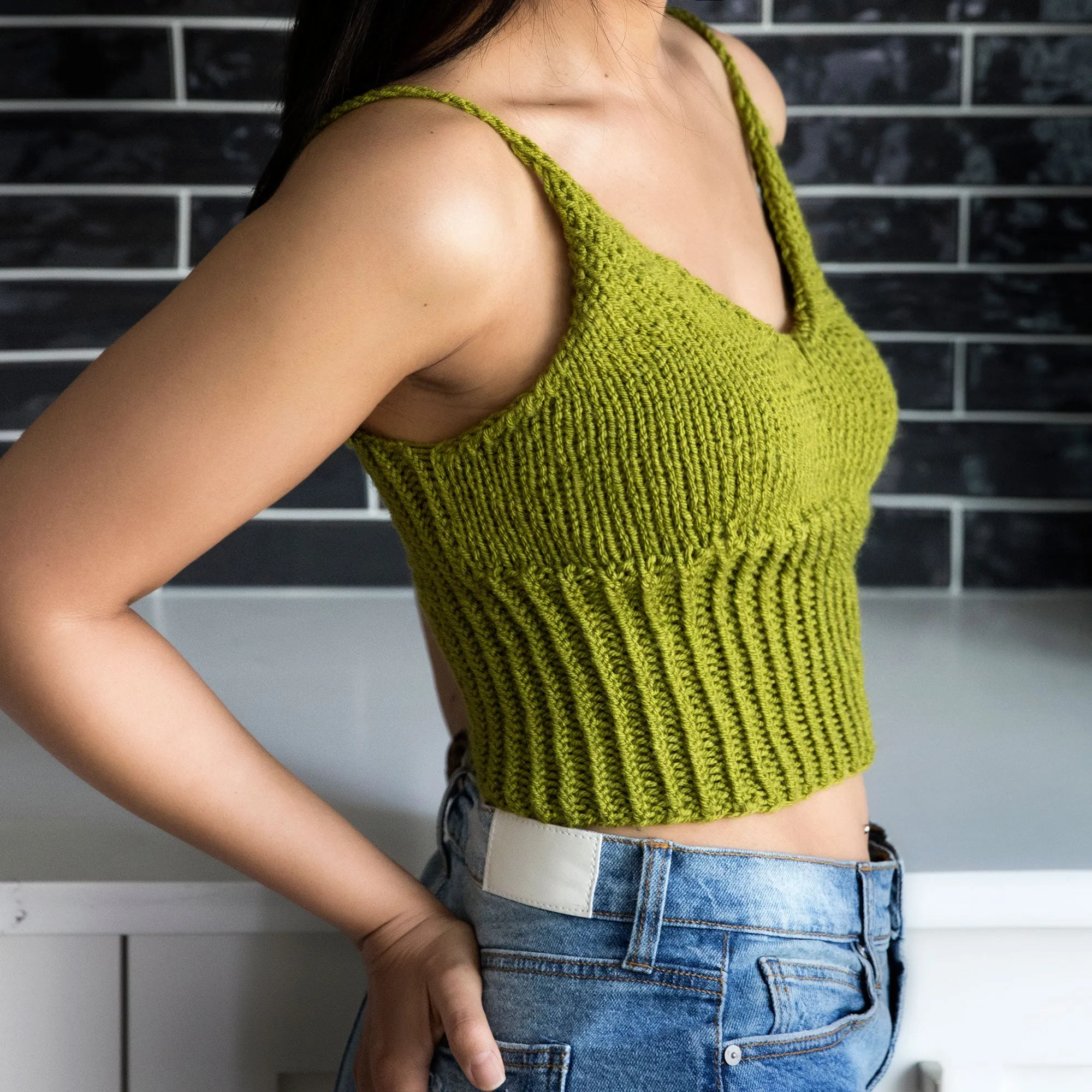 Simple Summer Top Knitting Pattern