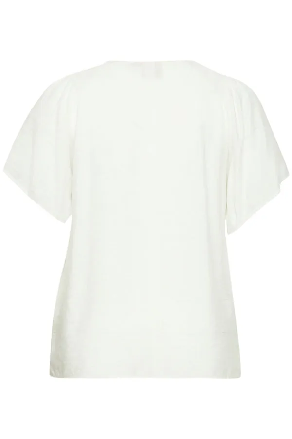 Simple Wish Mea Blouse in White