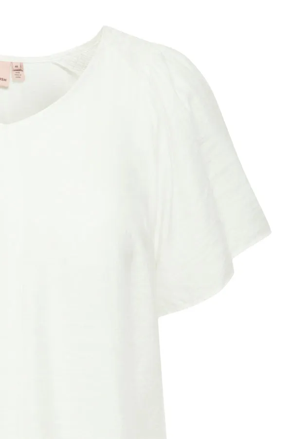 Simple Wish Mea Blouse in White