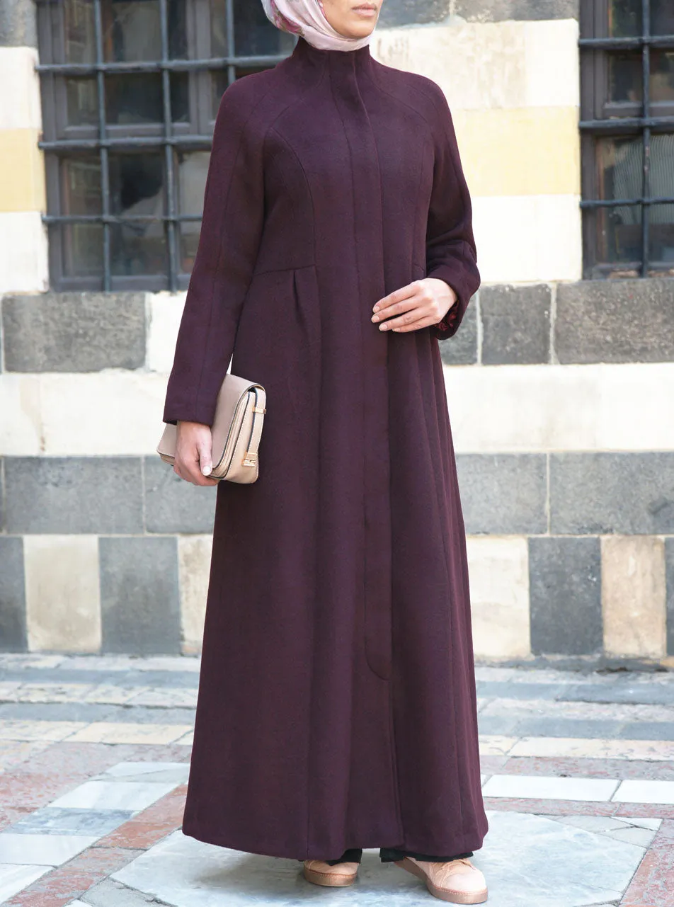 Structured Maxi Wool Coat