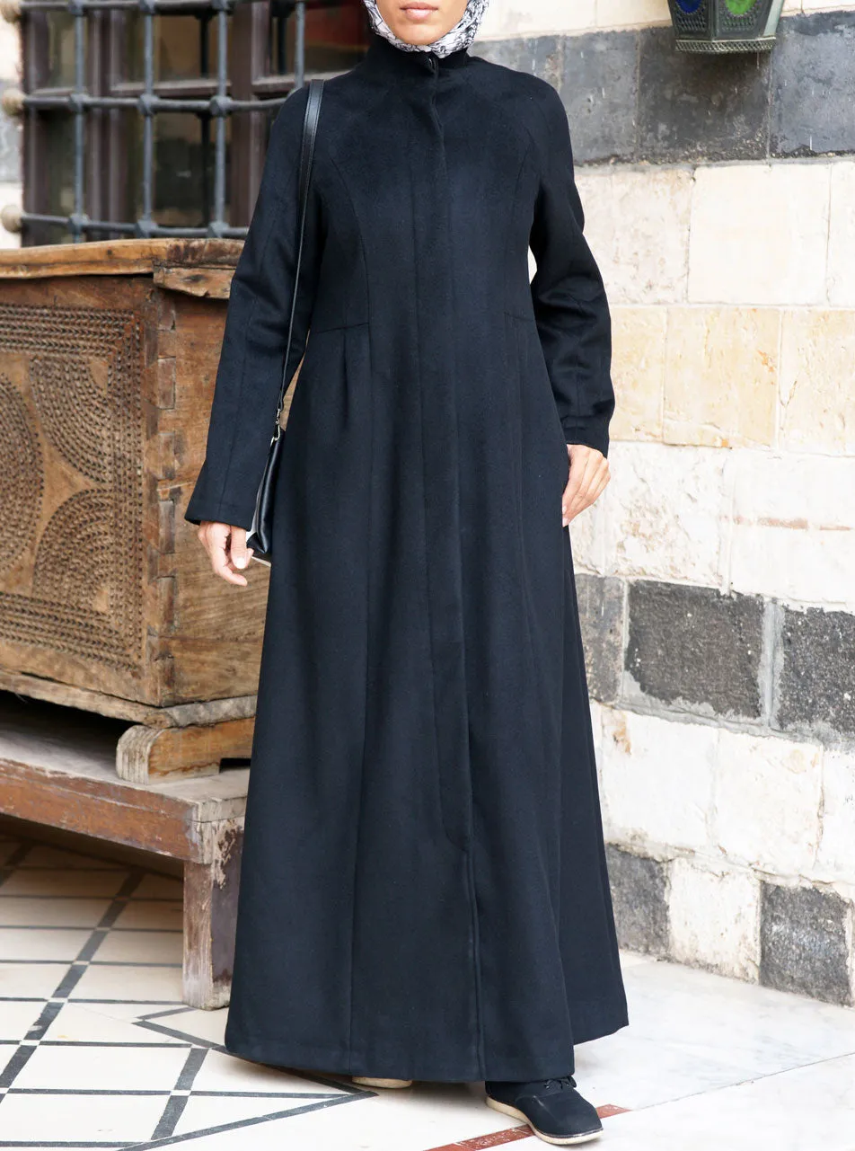 Structured Maxi Wool Coat