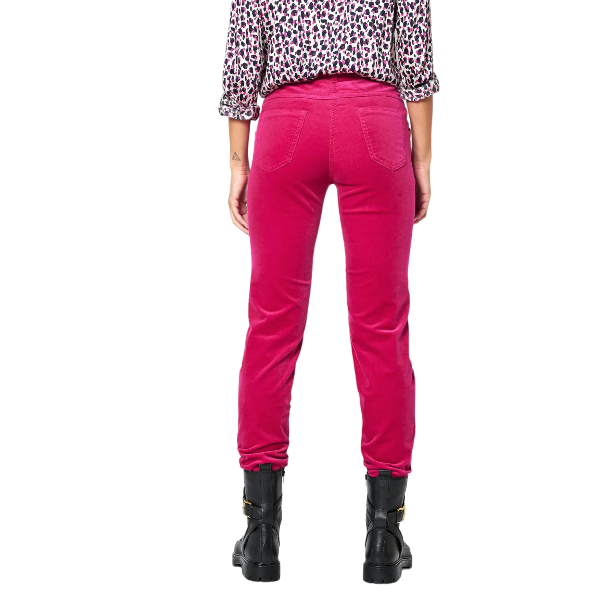 TONI Perfect Shape Trousers Deep Pink