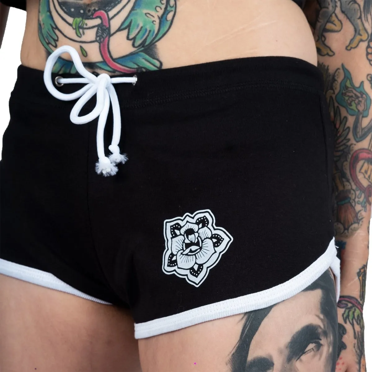 Traditional Tattooed Short Shorts