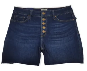 Women Shorts - Dark Blue (5 buttons)