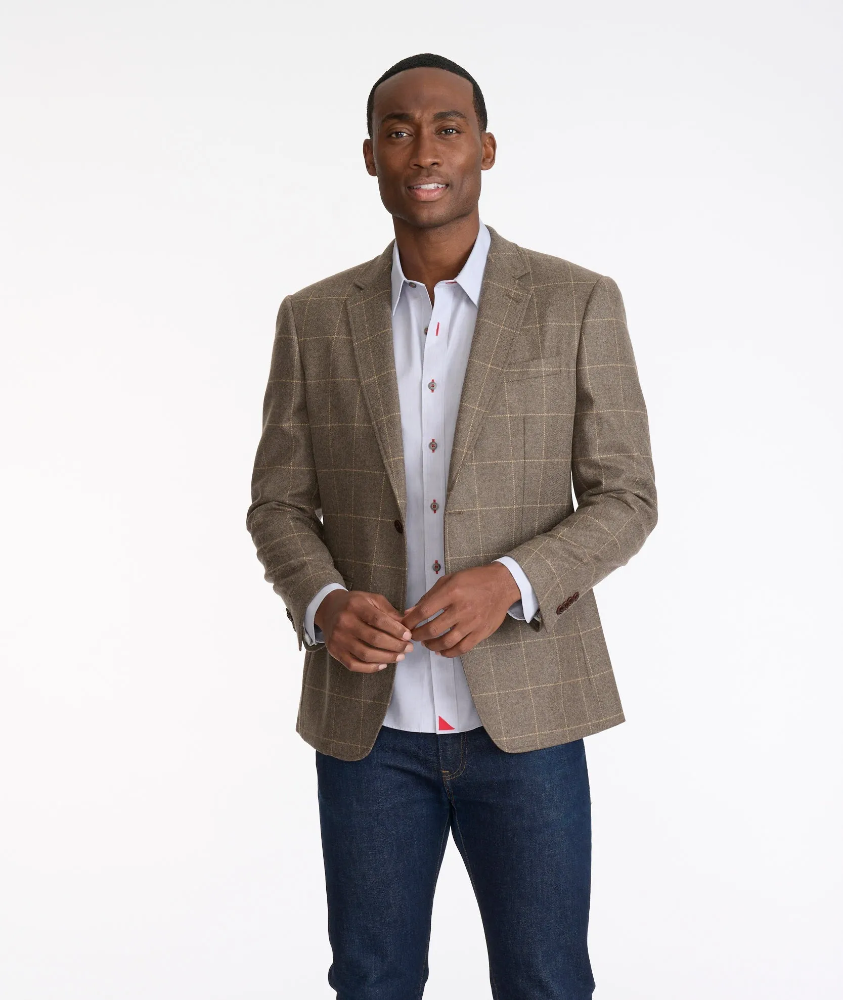 Wool-Cashmere Diamond Hill Sport Coat